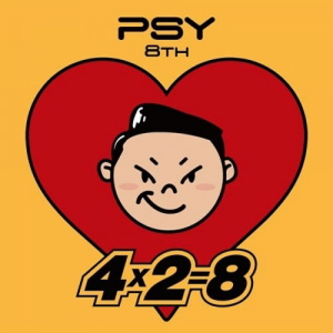 Psy - 4 times 2 equals 8 