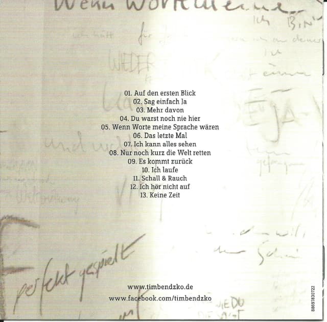 Tim bendzko wenn worte meine sprache wären songtext und seine Bedeutung Tim bendzko wenn worte meine sprache wären songtext und seine Bedeutung