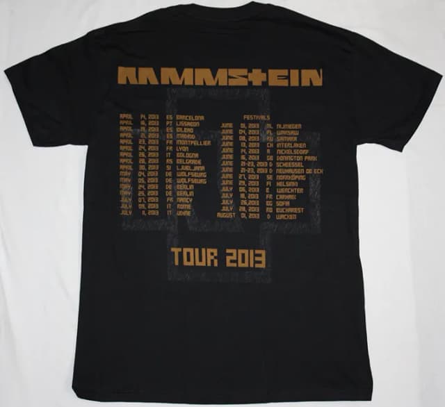 Rammstein Shirt Was ich liebe: Ein Muss für Fans und Liebhaber Rammstein Shirt Was ich liebe: Ein Muss für Fans und Liebhaber